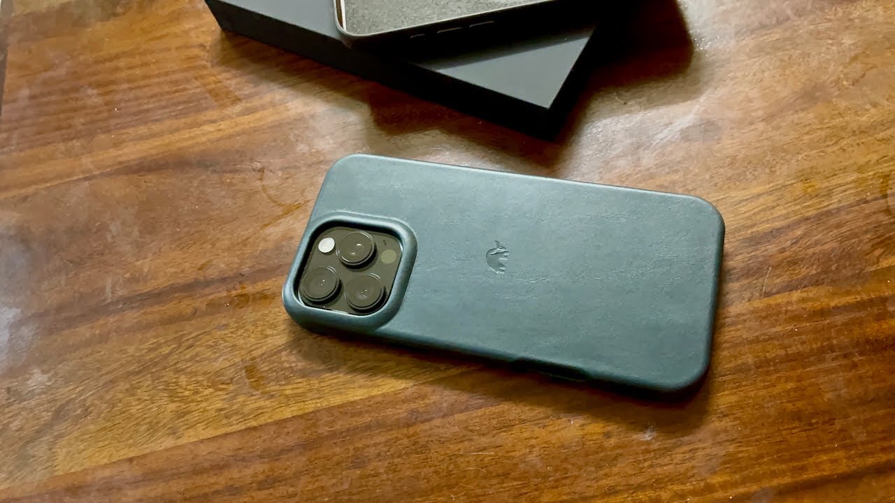 Bullstrap Contemporary Leather Case (Ocean) Unboxing & First Impressions | Comparison to NOMAD | 4K