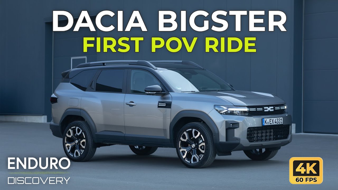 Exclusive Dacia Bigster POV Testdrive | No Commentary | 4K | Enduro Discovery #6