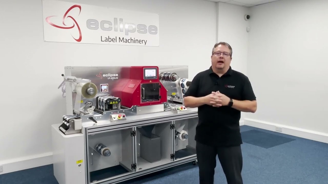 Introducing the Eclipse LF 220LAS Laser Label Finishing System
