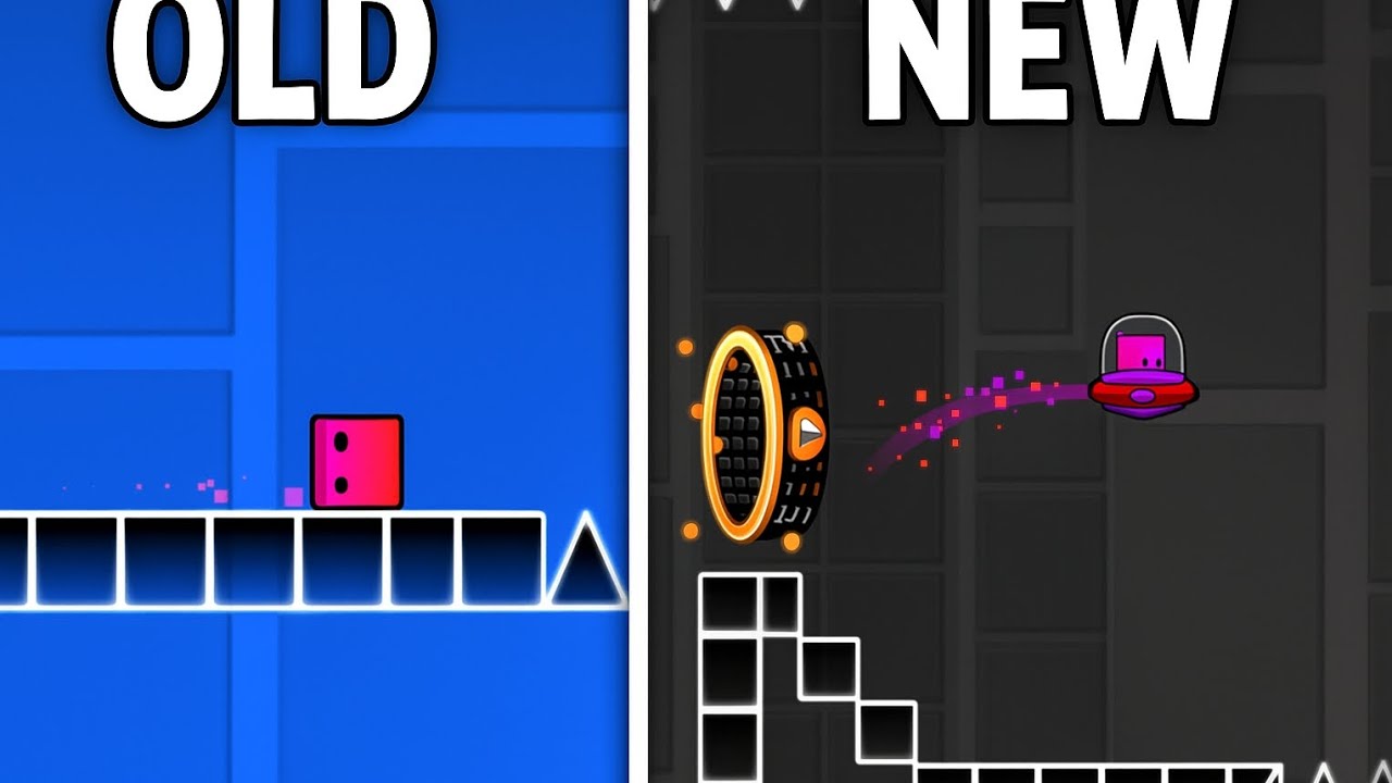 Playing The First User Created Level VS The Newest Ones | Geometry Dash