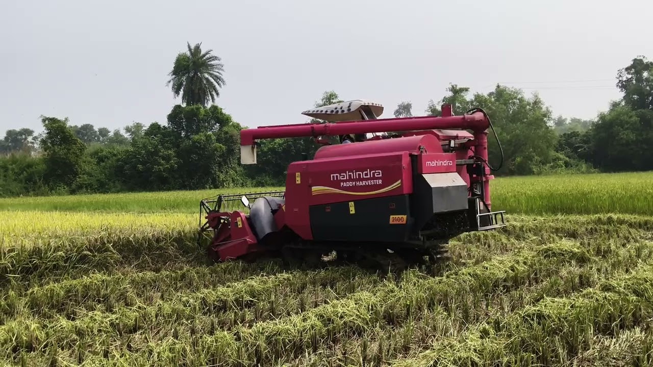 Mahindra paddy harvester 2025 new model