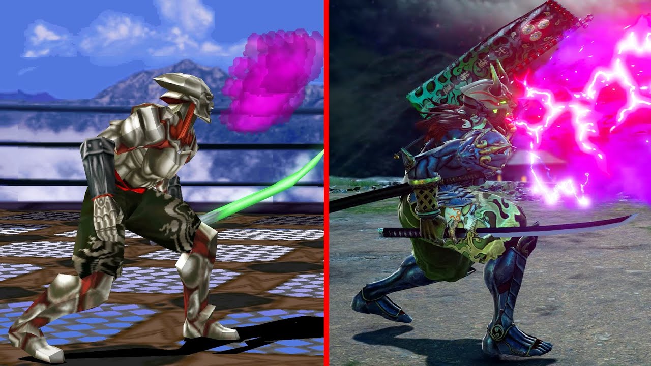 Yoshimitsu's Poison Breath Evolution