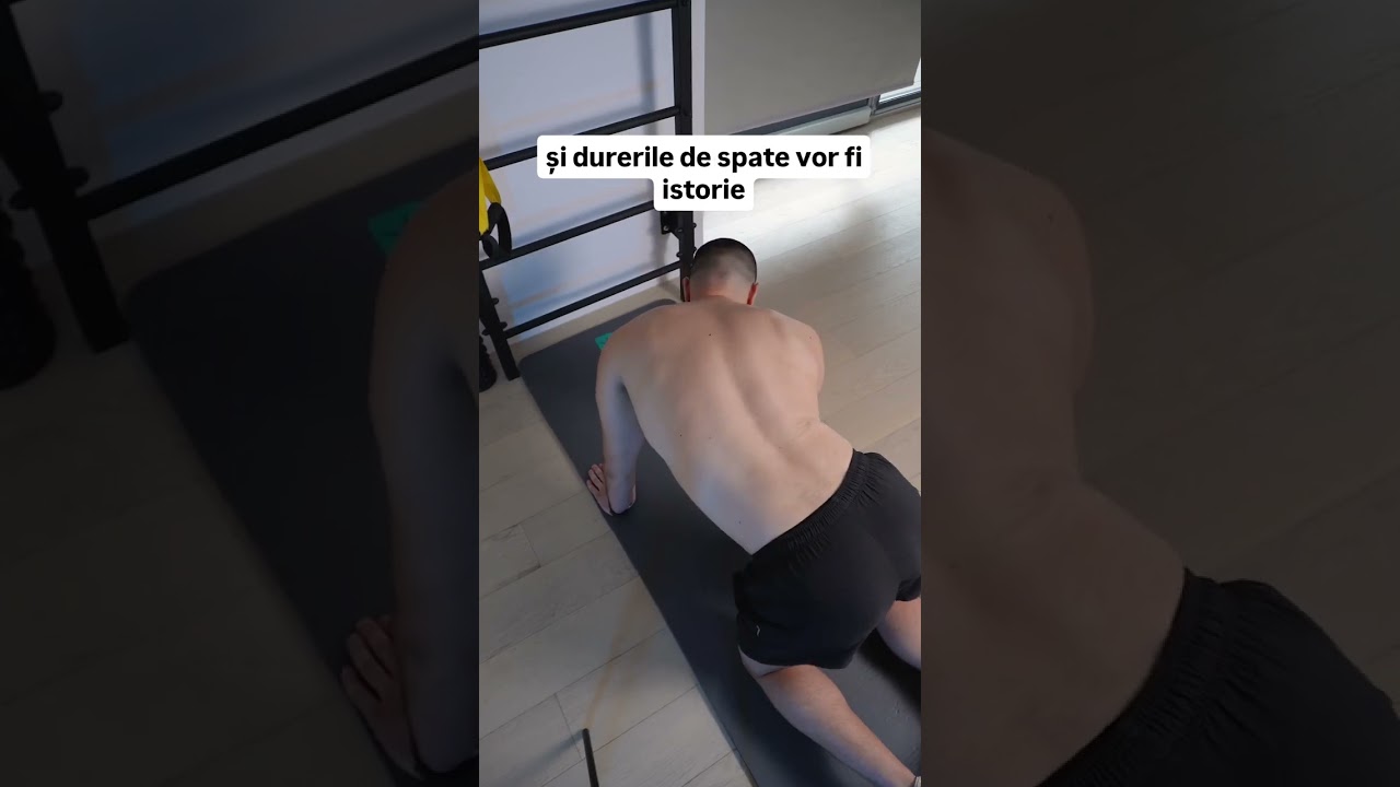 MOBILITATE SI FLEXIBILITATE PENTRU TOATA COLOANA CU ACESTE EXERCITII DE KINETOTERAPIE #kinetoterapie