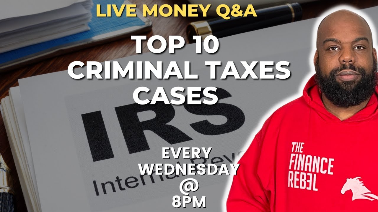 IRS Top 10 Criminal Tax Cases of 2021