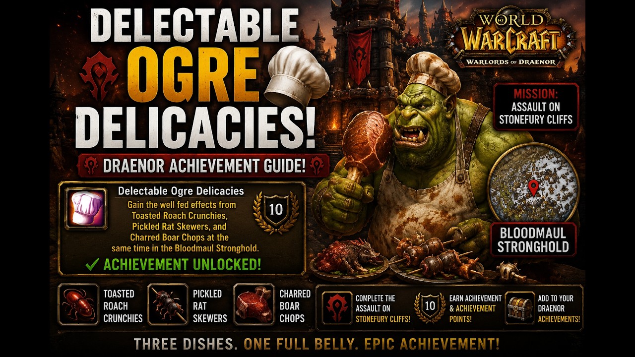 Delectable Ogre Delicacies Achievement Guide