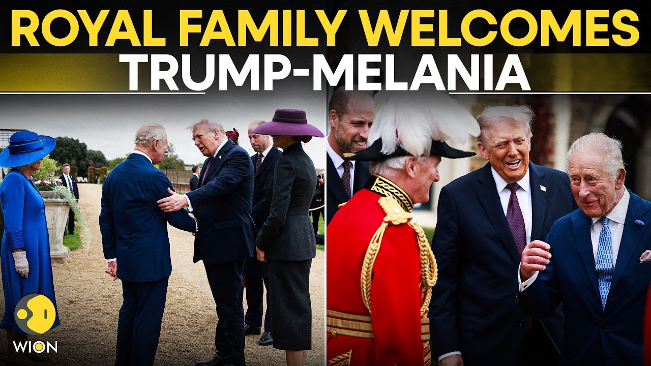 Trump's Second State Visit LIVE | US President Arrives In Windsor Castle | Royal Welcome For Trump