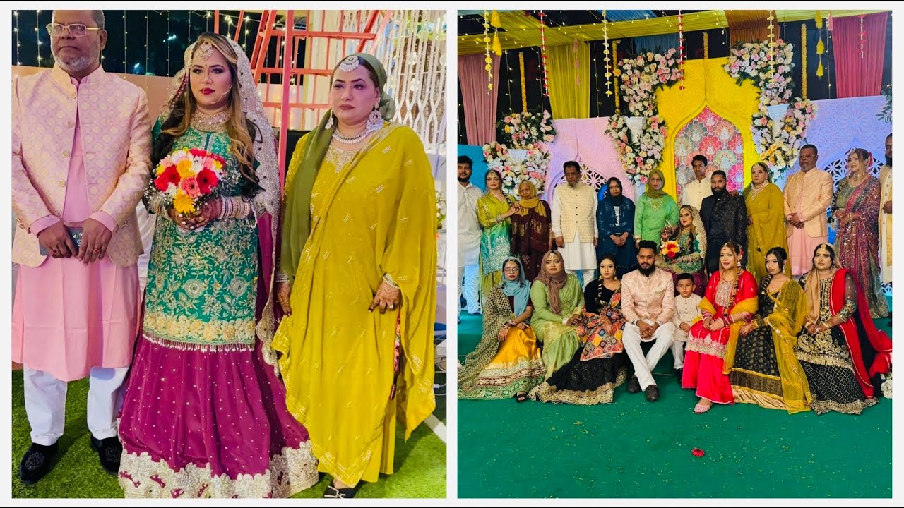 My Grand Haldi Night Ceremony😍 24.12.25😍