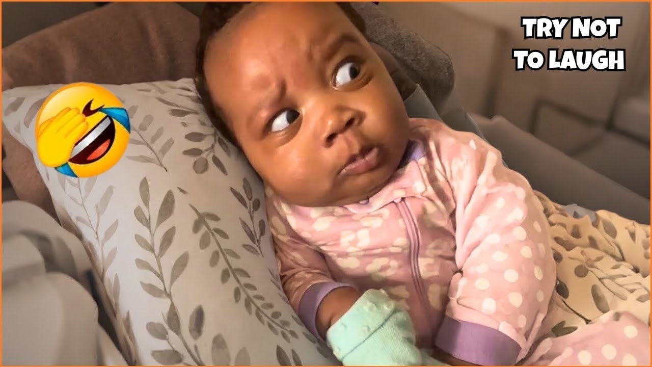 Funniest Baby Reactions 2026 😍Try Not To Laugh Challenge!