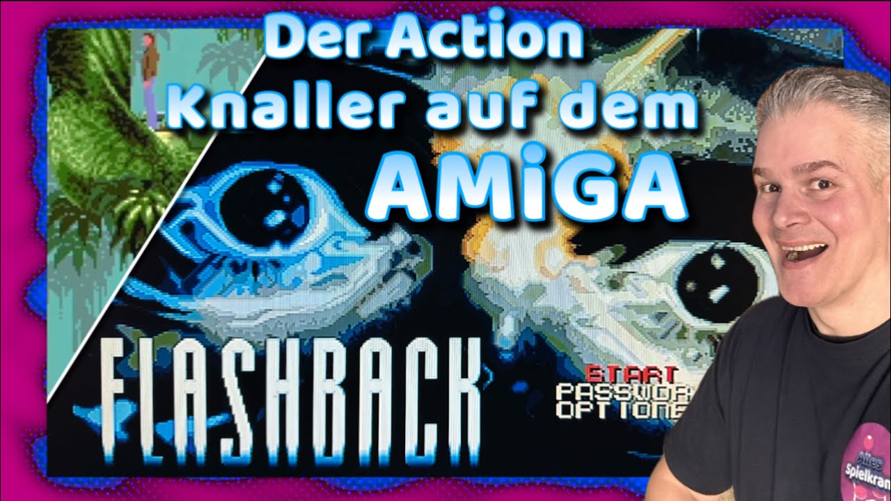 FLASHBACK - Lets Play ( Amiga 500 ) Deutsch