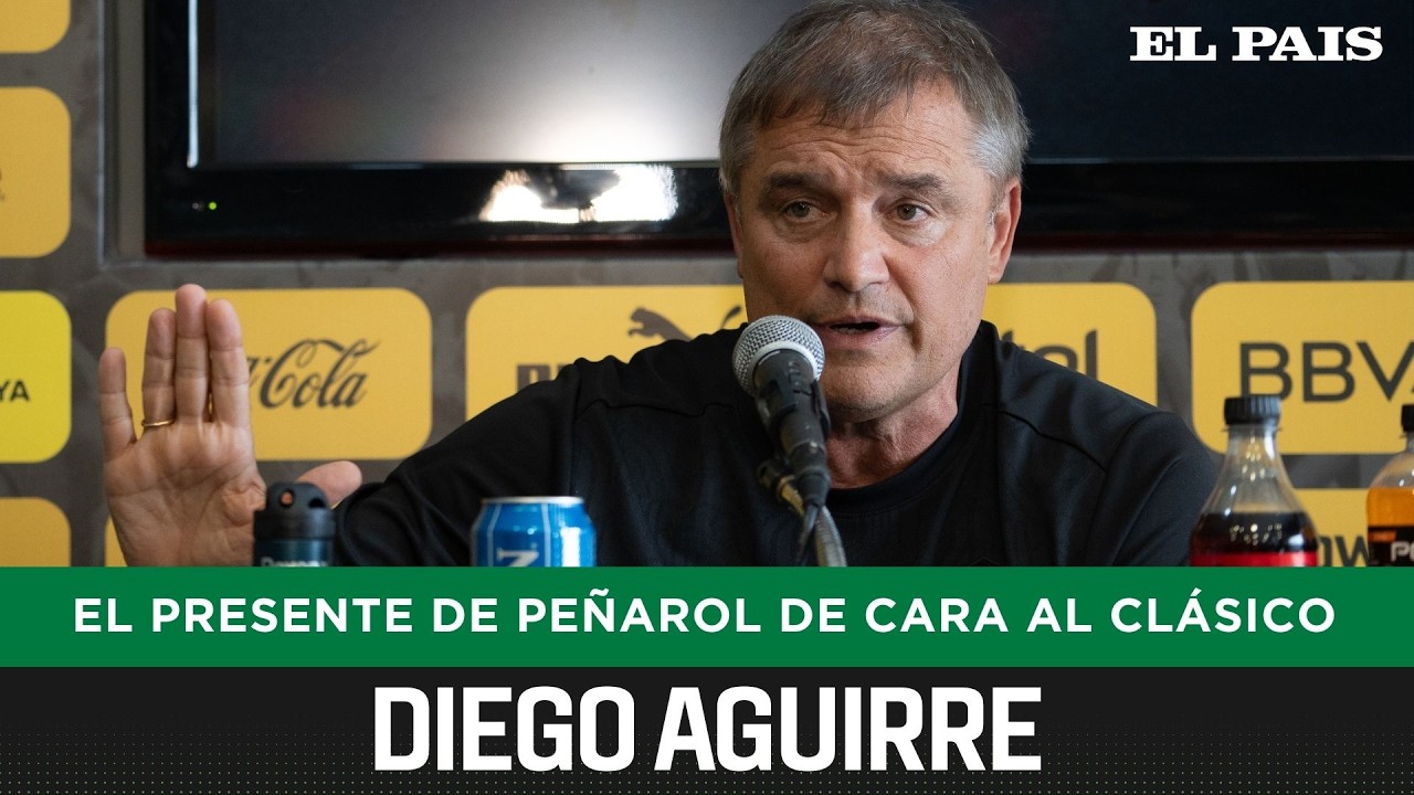 Diego Aguirre en conferencia de prensa: “Sentimos la necesidad de ir a jugar este clásico y ganarlo