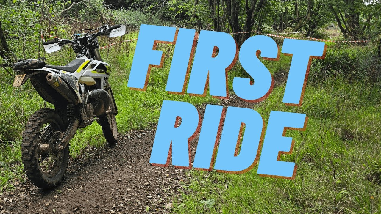First Ride on my Husqvarna TE300i @ Fourmarks Mx + Enduro