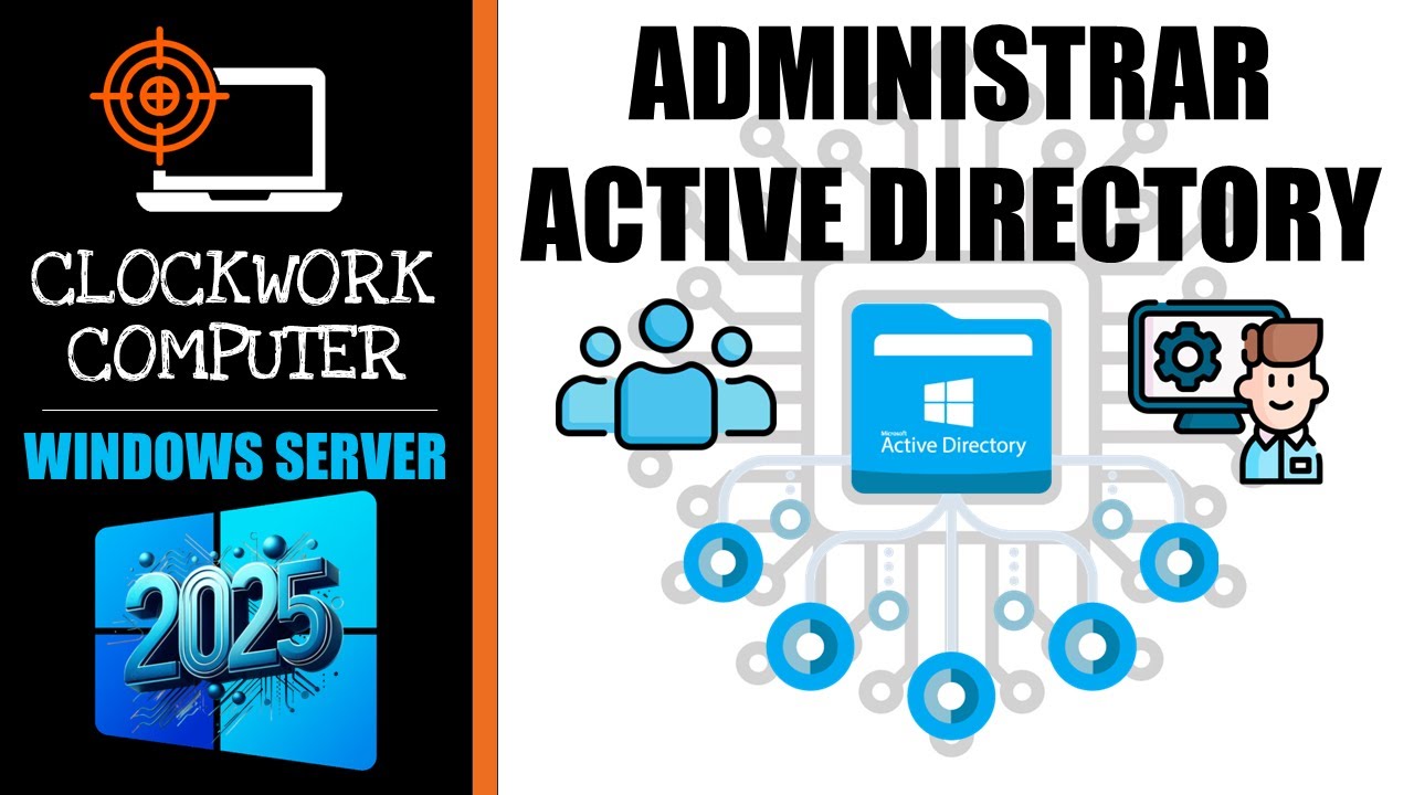 🚀WINDOWS SERVER 2025🛠️ USUARIOS, GRUPOS y UNIDADES ORGANIZATIVAS en ACTIVE DIRECTORY