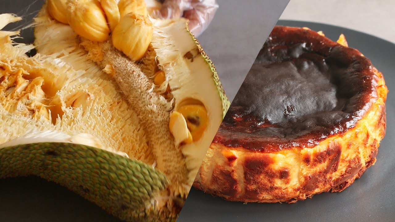 Cempedak Burnt Cheesecake | 尖不辣烧焦芝士蛋糕 (Simple & Easy)