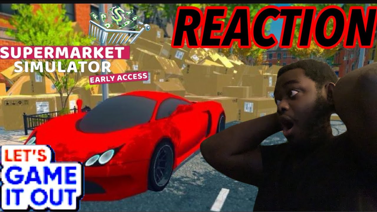 11 MILLION DOLLARS?! SUPERMARKET SIM LGIO REACTION