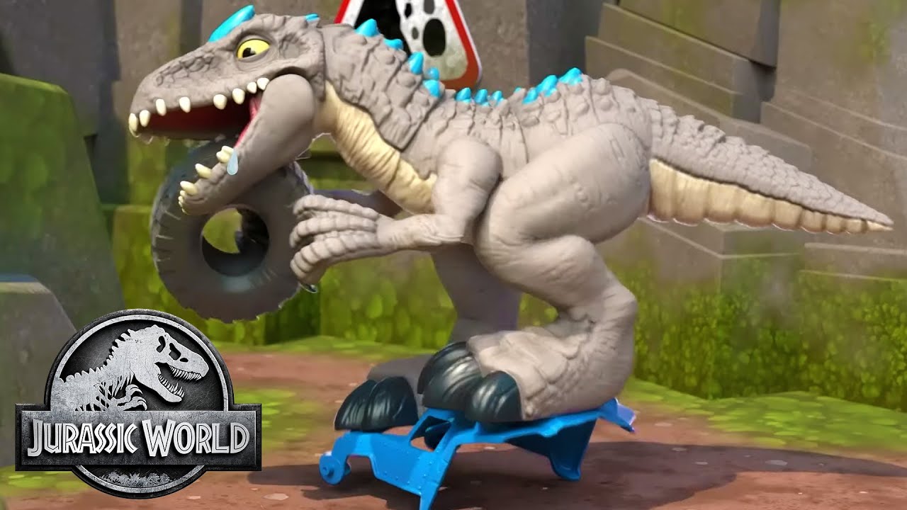 Indominus Rex is Getting Close! | Jurassic World | Kids Adventure Show | Dinosaur Cartoons