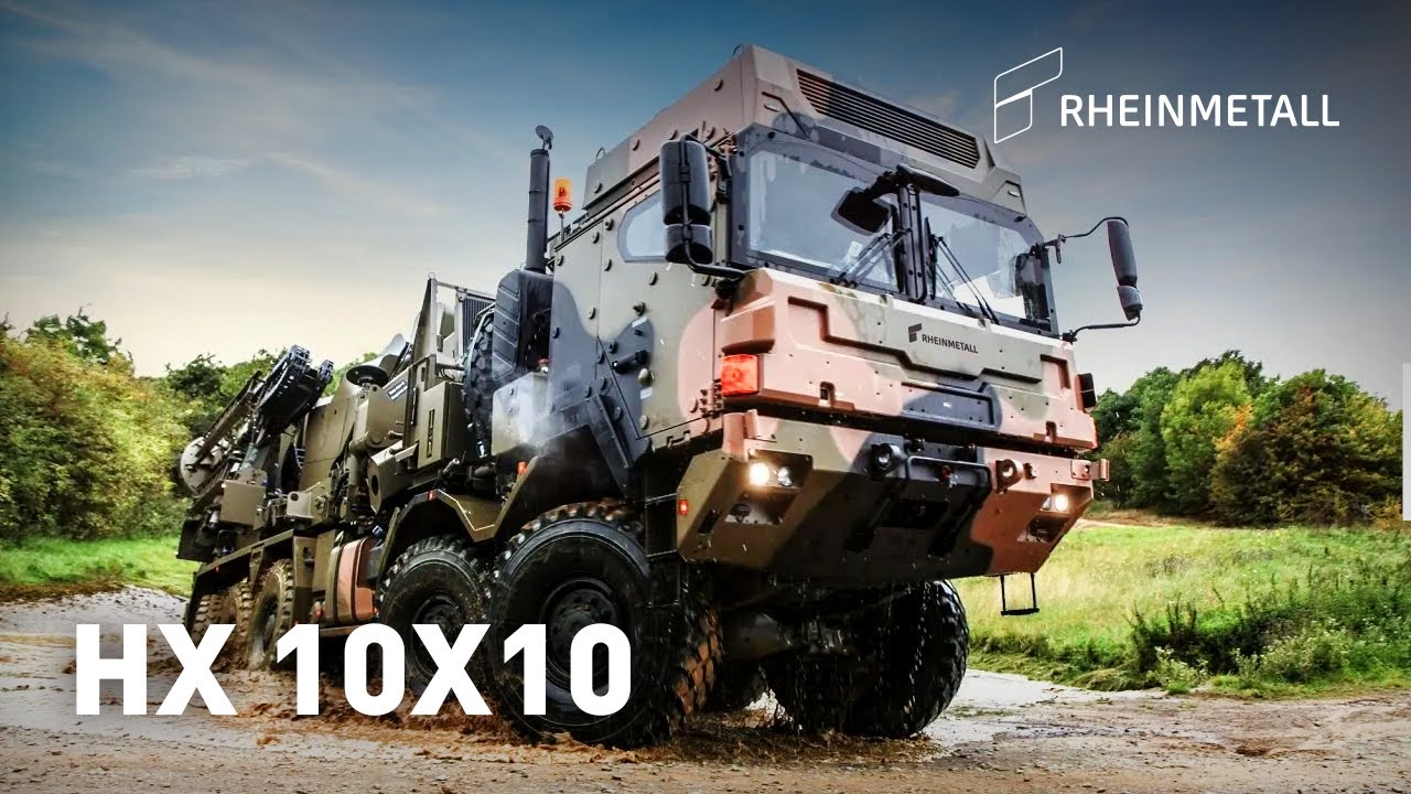 Rheinmetall &ndash; HX 10x10 Off-Road Excellence