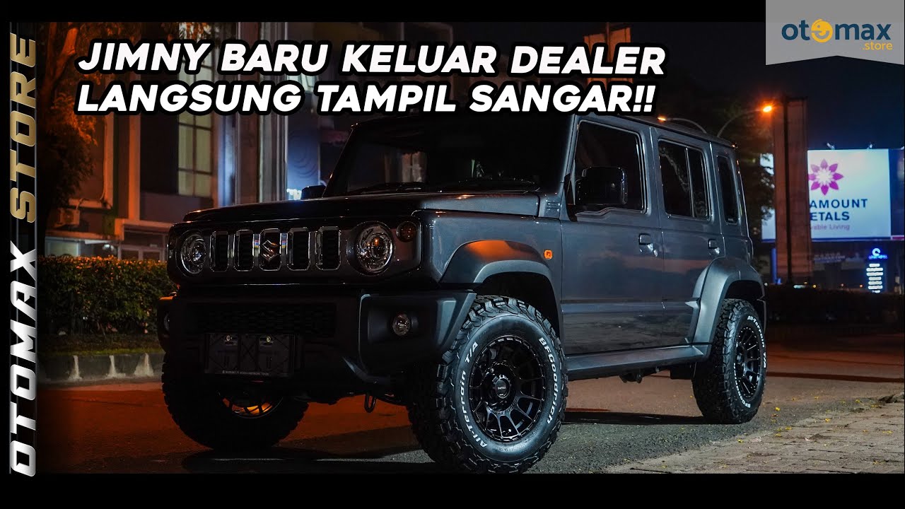 Baru Turun Dealer! Suzuki Jimny Pasang Velg Lenso Venom -7 R15 + BFG AT 235/75R15 | otomax store