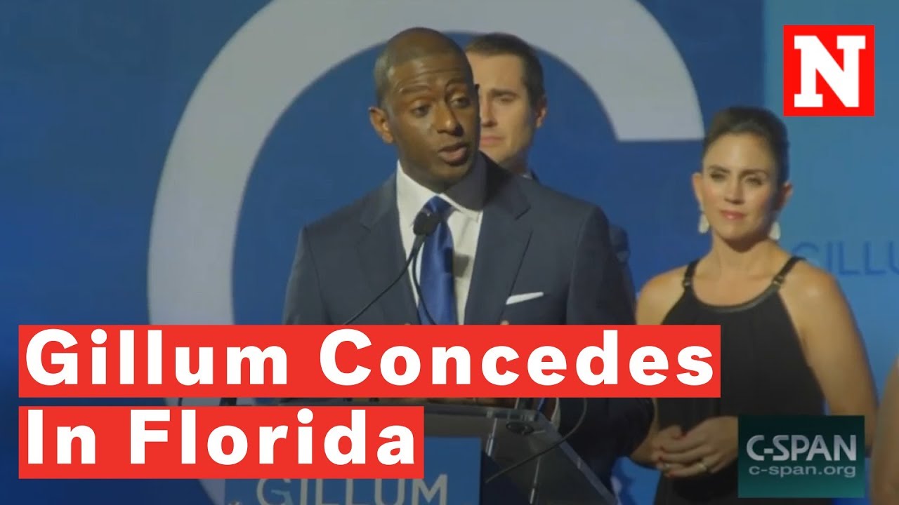Andrew Gillum Says Good 'Wins Out Over Evil' In Concession Speech