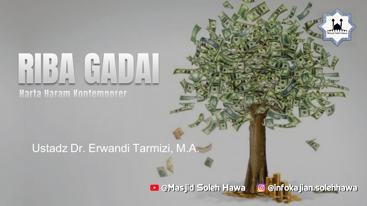 🔘 [LIVE] Ustadz Dr. Erwandi Tarmizi, M.A. | Riba Gadai❕❕