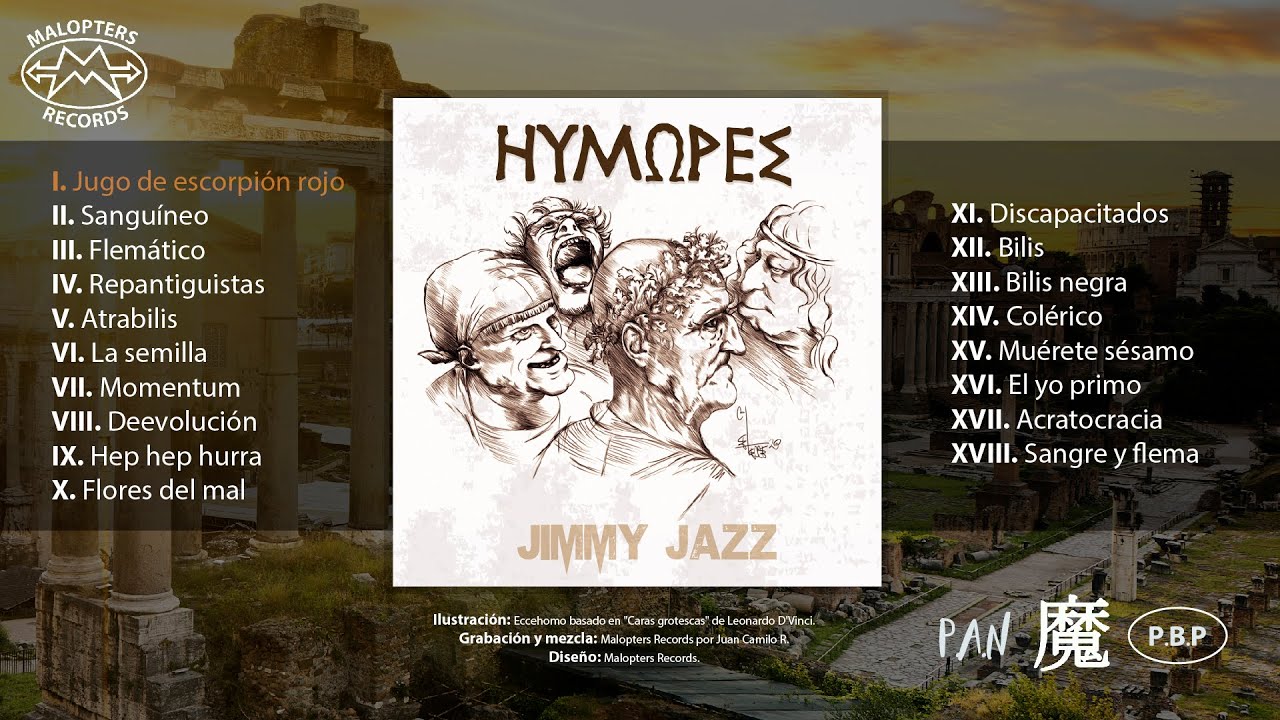 HUMORES - JIMMY JAZZ - FULL ALBUM ( &Eta;&gamma;m&Omega;&rho;&epsilon;&Sigma; )