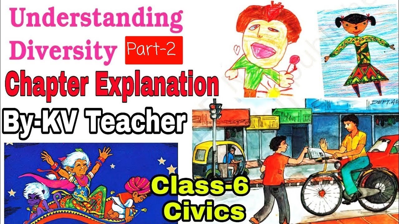 PART-2 / Understanding Diversity/ Class-6 Civics NCERT Chapter 1 Explained by KV Teacher