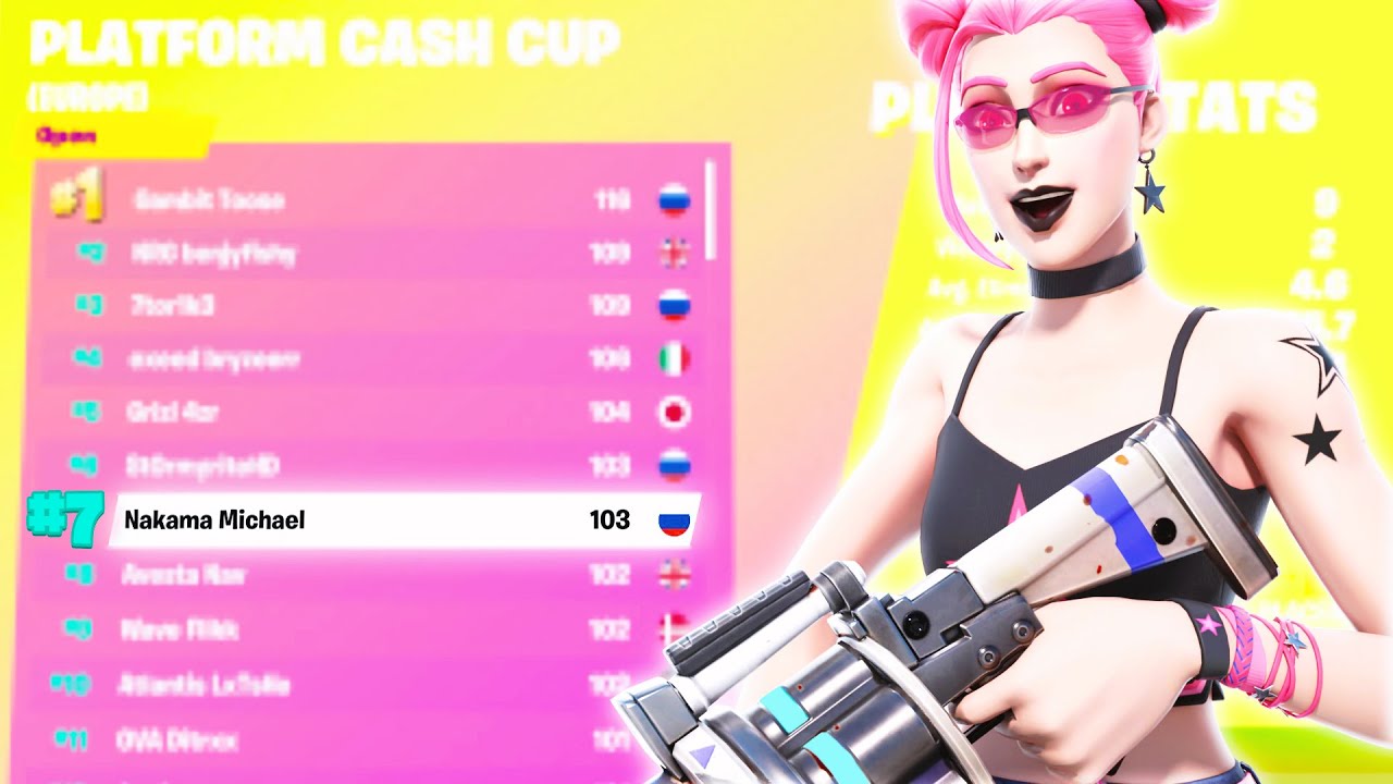 HOW I PLACED 7TH IN THE SOLO PLATFORM CUP 👑 ($1000)