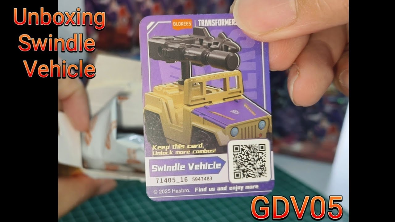Swindle Vehicle unboxing & assembling gdv05