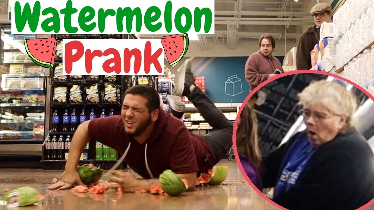 Tripping with Watermelon Prank | Virgin University