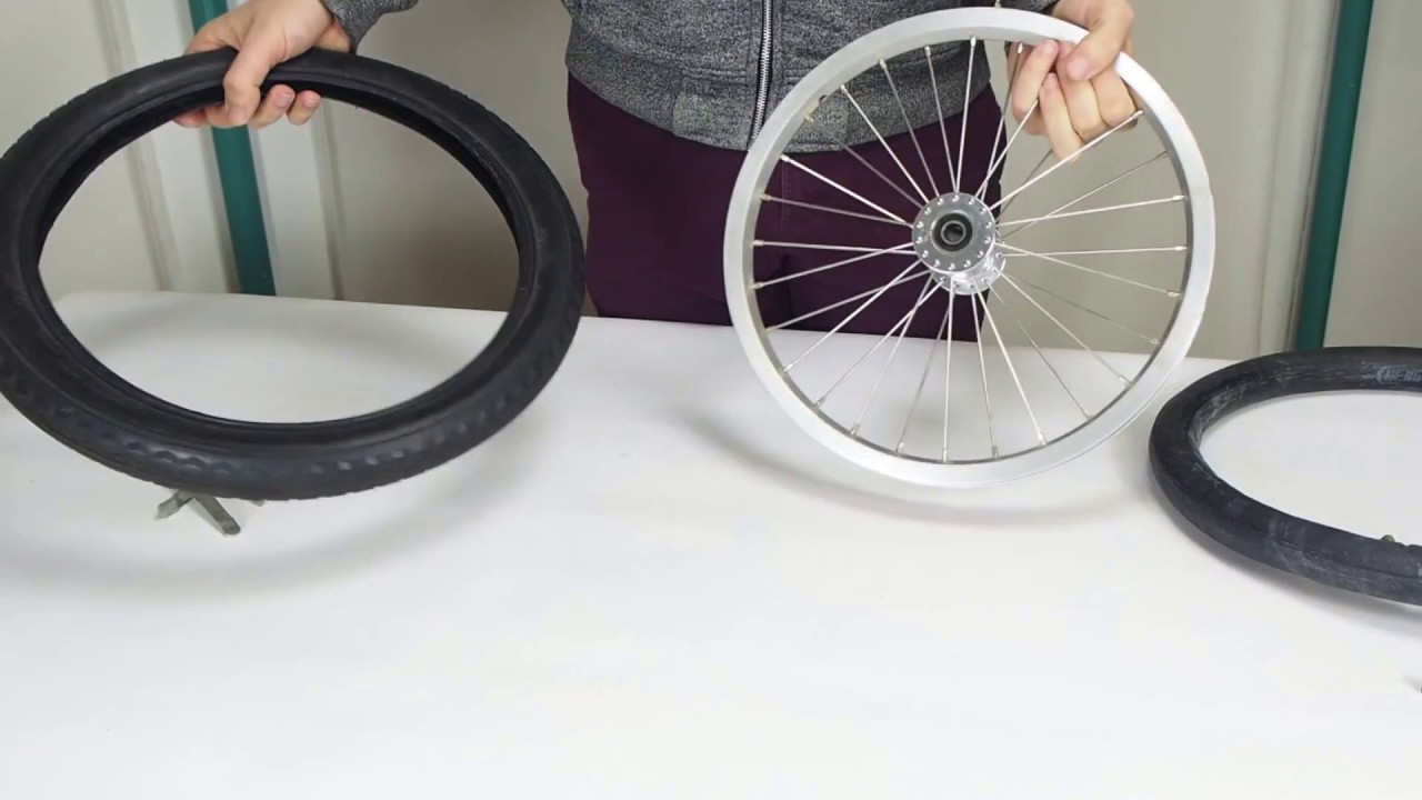 How to fit a solid tire