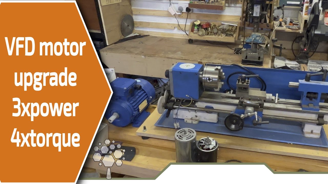 From Broken to Beast: Mini Lathe VFD Motor Upgrade Revealed!