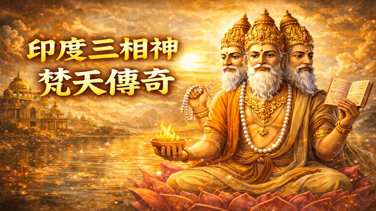 印度三相神：創世者 梵天