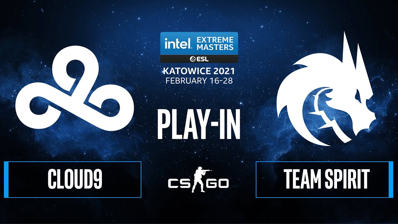 CS:GO - Cloud9 vs. Team Spirit [Inferno] Map 1 - IEM Katowice 2021 - Play-In