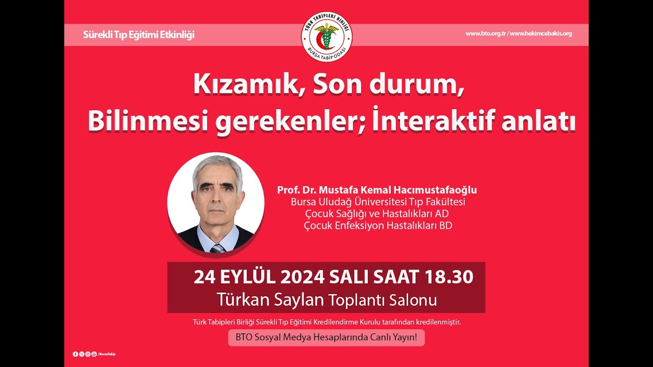 Kızamık, Son durum, Bilinmesi gerekenler; İnteraktif anlatı