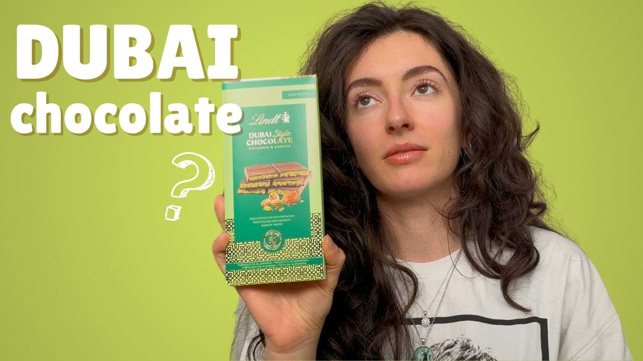 giving in to the hype - finally reviewing the Dubai chocolate bar (Lindt Dubai style)