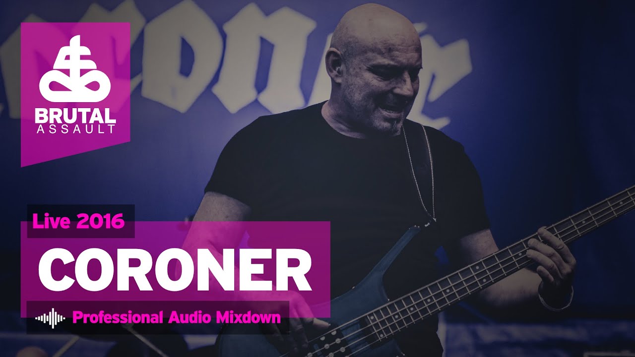 Brutal Assault 21 - Coroner (live) 2016
