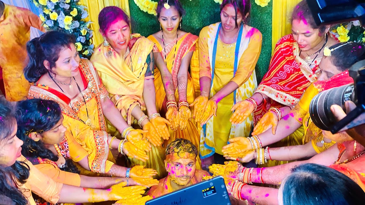 MY HALDI CEREMONY 🔥