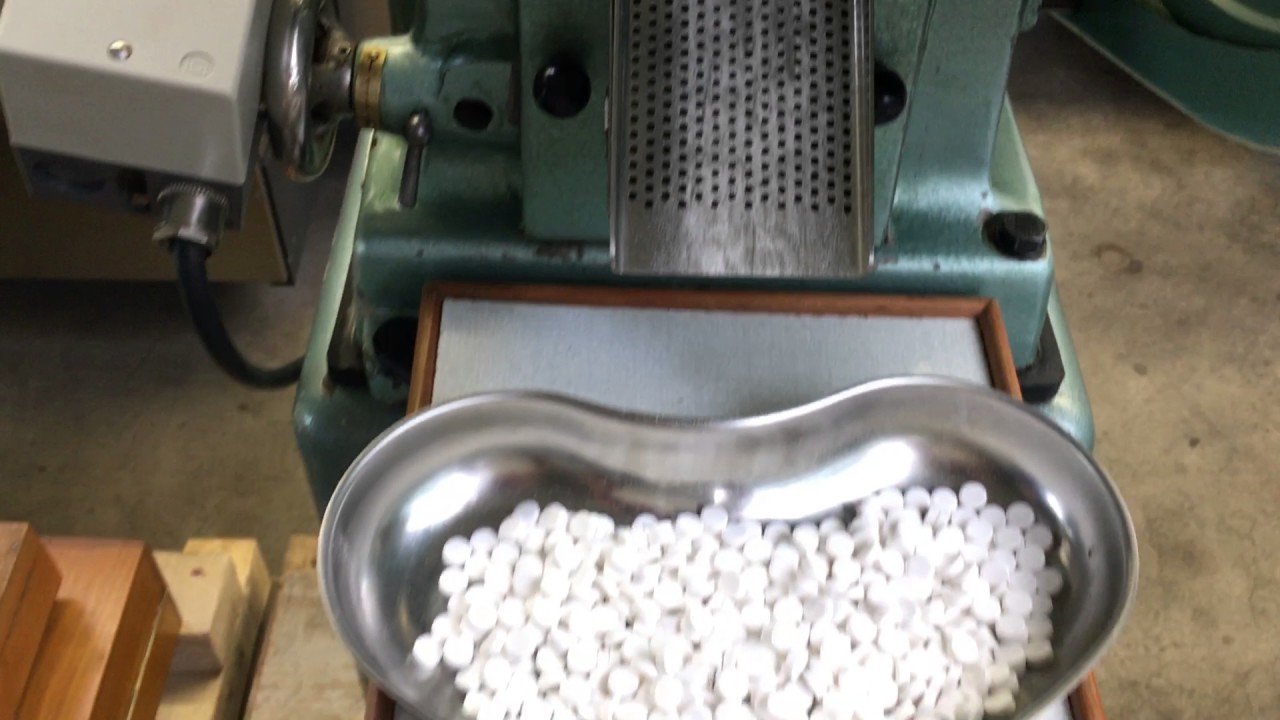 Korsch EK 0, Exzenter- Tablettenpresse