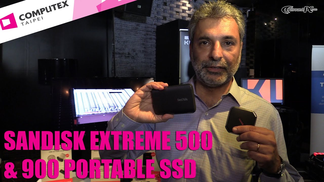 Computex 2015: SanDisk Extreme 500 & Extreme 900 Portable SSD | Allround-PC.com