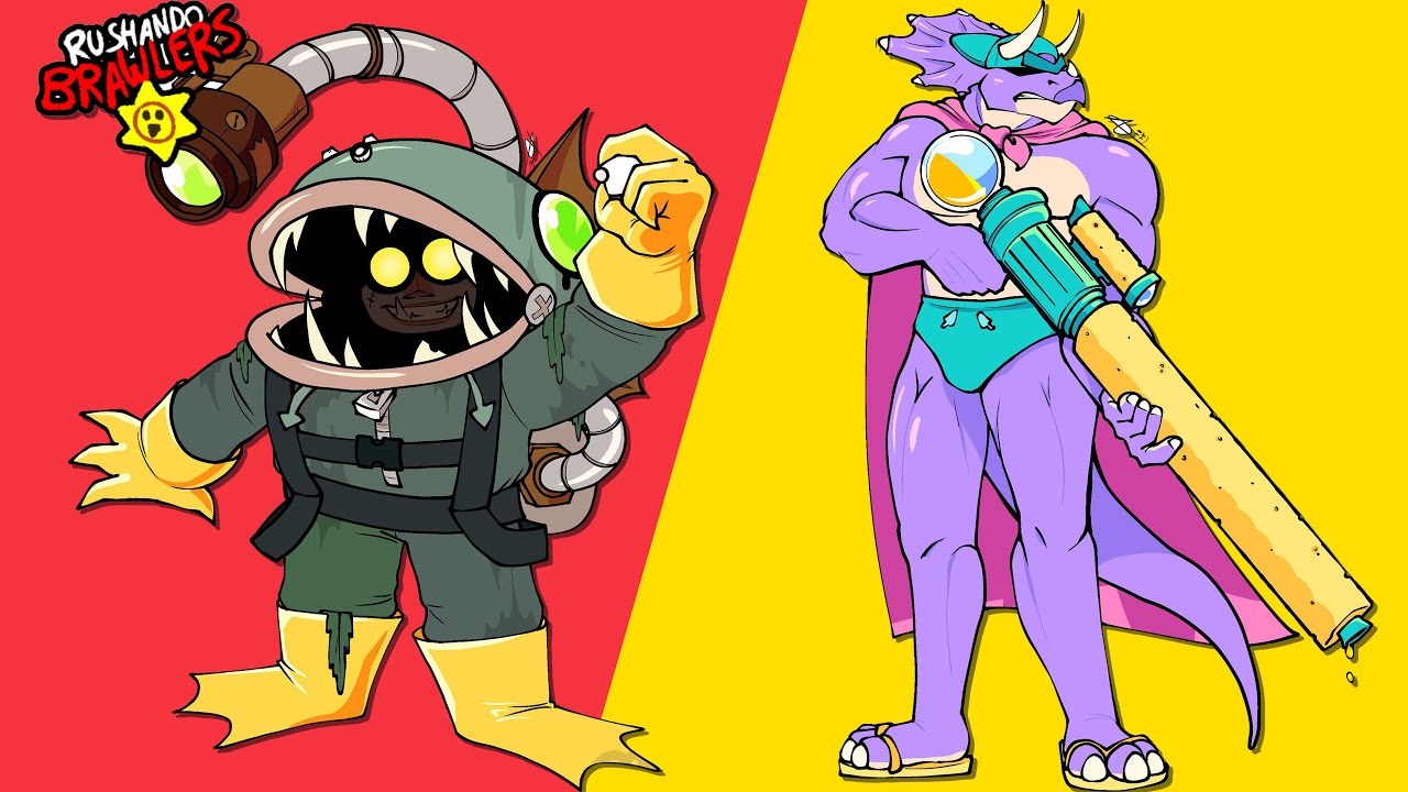All 99 RUSHANDO BRAWLERS | Glowbert, Pierce & More