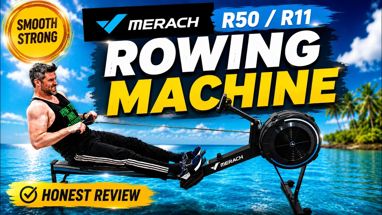 MERACH NovaRow R50 MR-R11 Air Resistance Rowing Machine Review | Concept 2 Budget Alternative