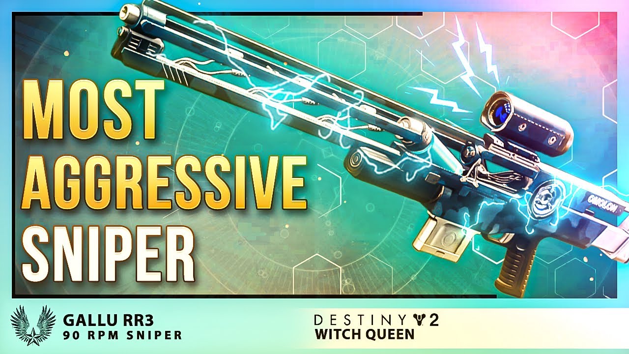 Destiny 2: Gallu RR3 is a valuable PvP Sniper and is Arc 3.0 ready