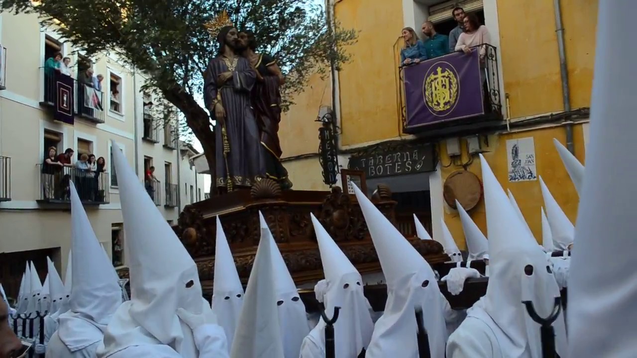 El Prendimiento de Jesús o Beso de Judas. Cuenca Semana Santa 2017 El Salvador