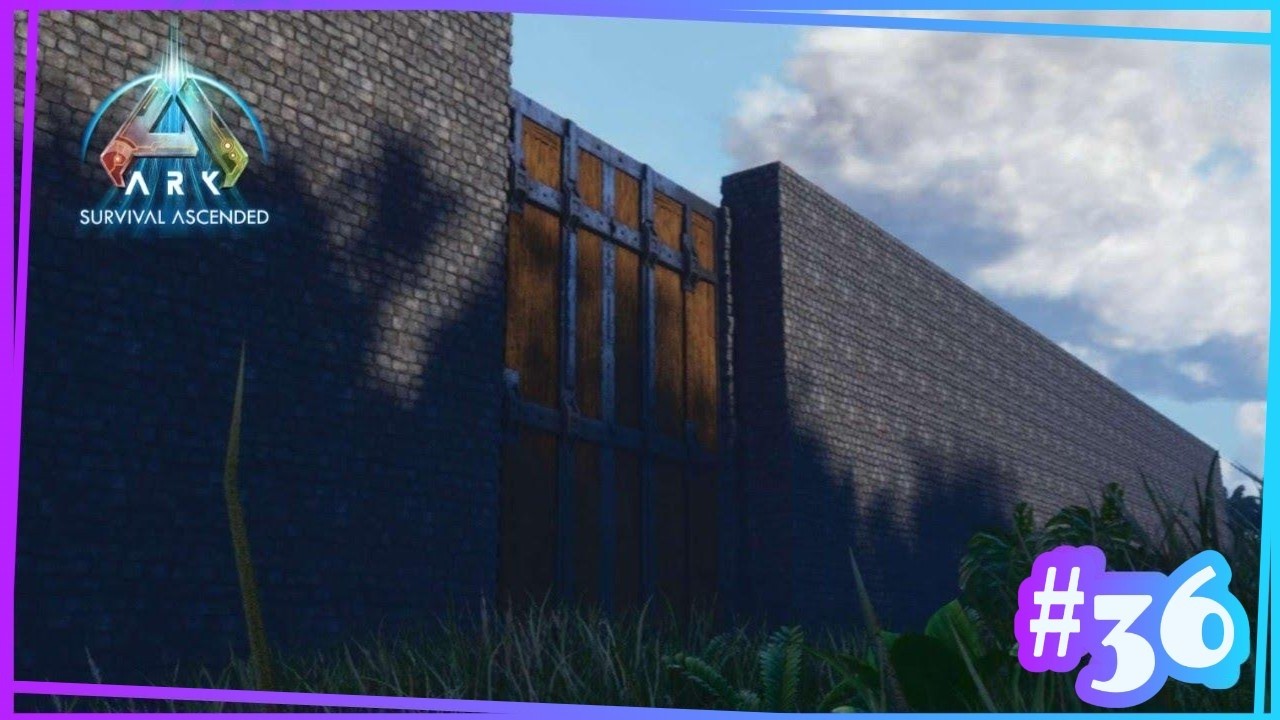 Ark Survival Ascended | Completo la murallla  #34