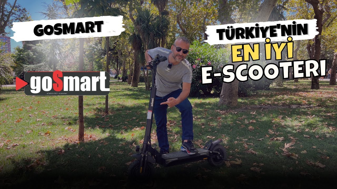 Gosmart E-Scooter Türkiye'nin En İyi E-Scooter'ı mı? Ön İnceleme