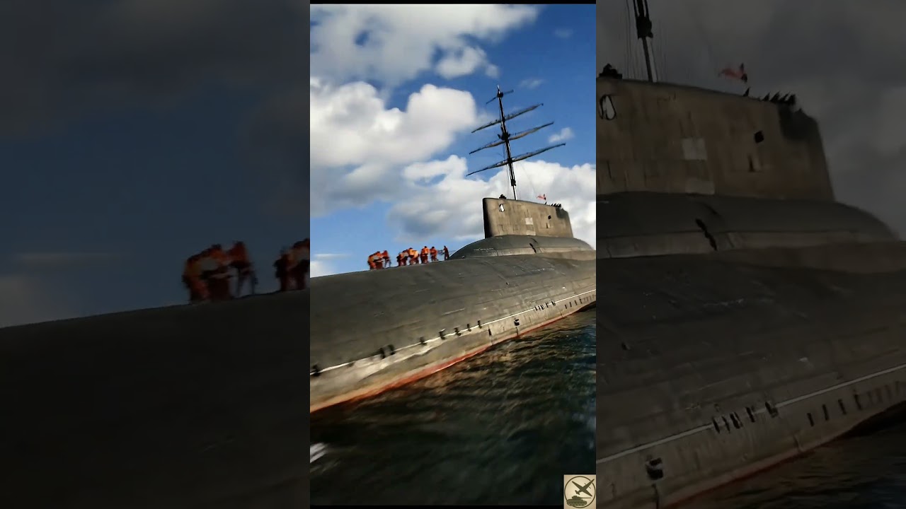 Typhoon Class Submarine  Ice Monster That Hid Under the Arctic ww2 