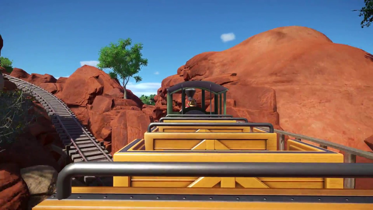 PLANET COASTER - Disney Land - Big Thunder Mountain  - POV