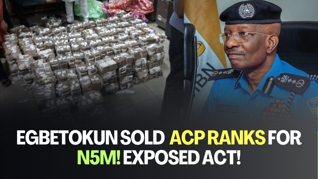 EXPOSED: Nigerian Police Officers Secretly PAID N5M for ACP Rank to Ex-IGP Egbetokun