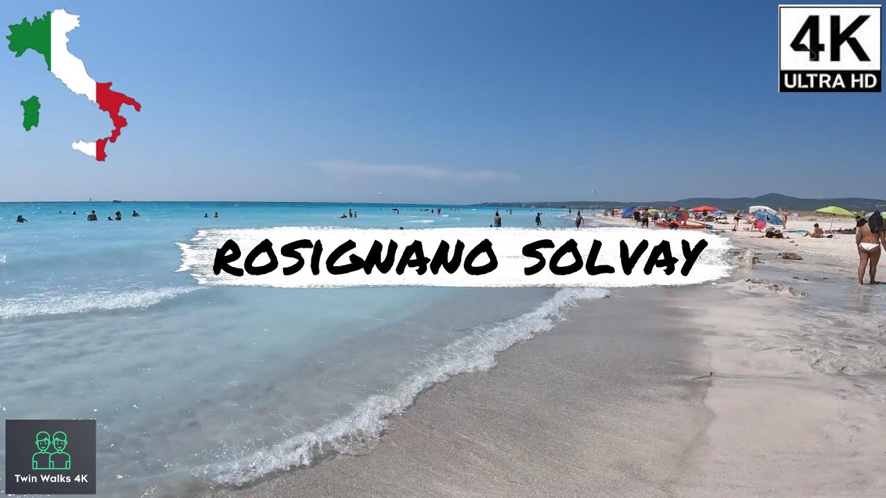 🇮🇹 ROSIGNANO SOLVAY | ITALY | Spiagge Bianche | Italy&rsquo;s Most Surreal White Sand Beach | Walking Tour