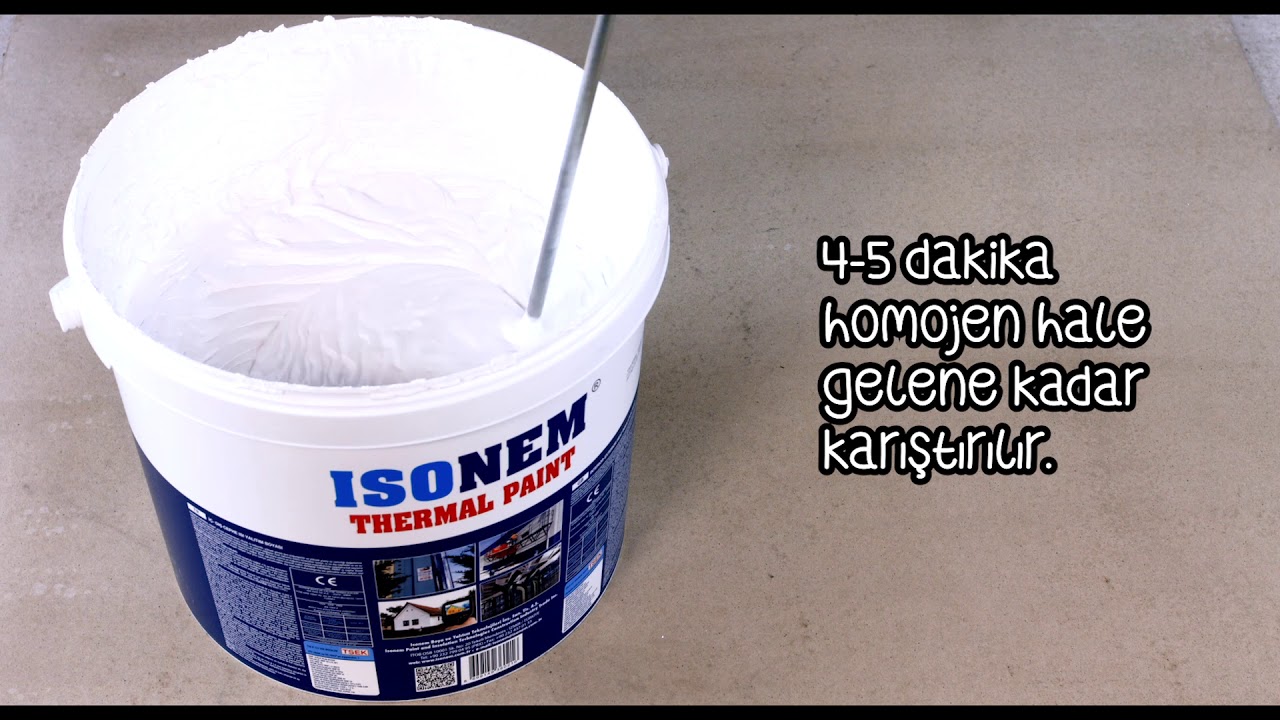 ISONEM THERMAL PAINT (İÇ CEPHE) Nasıl Uygulanır?