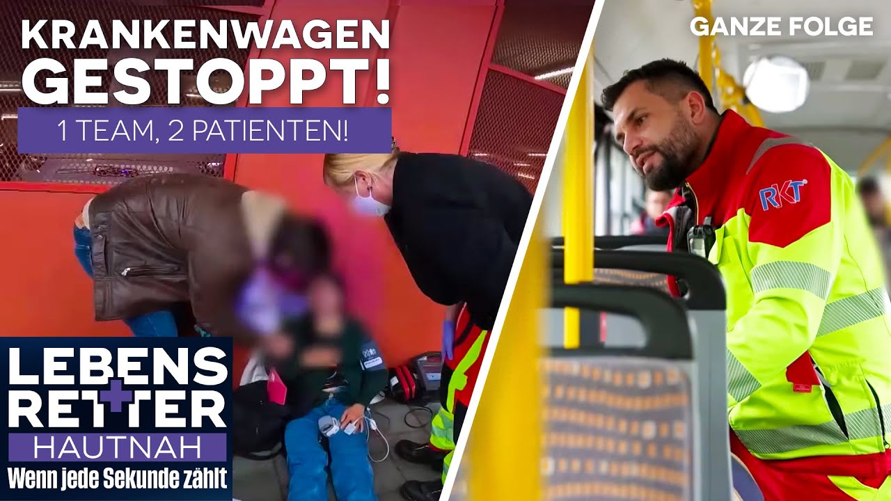 Busfahrer stoppt Rettungswagen: Plötzlich ZWEI Notfälle GLEICHZEITIG! | Lebensretter hautnah